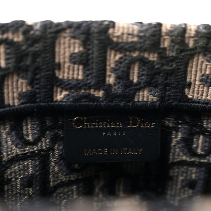Christian Dior Oblique Medium Book Tote Blue Multicolor 5 of 12