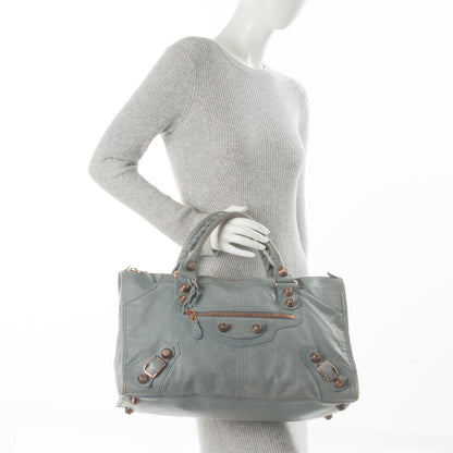 Balenciaga Agneau Giant 21 Rose Gold Hardware Work Ardoise 2 of 11