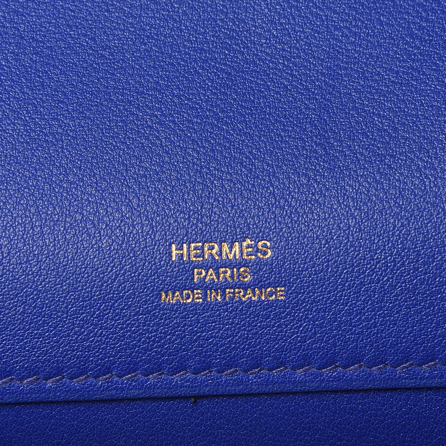 Swift Kelly Cut Clutch Pochette Bleu Electrique