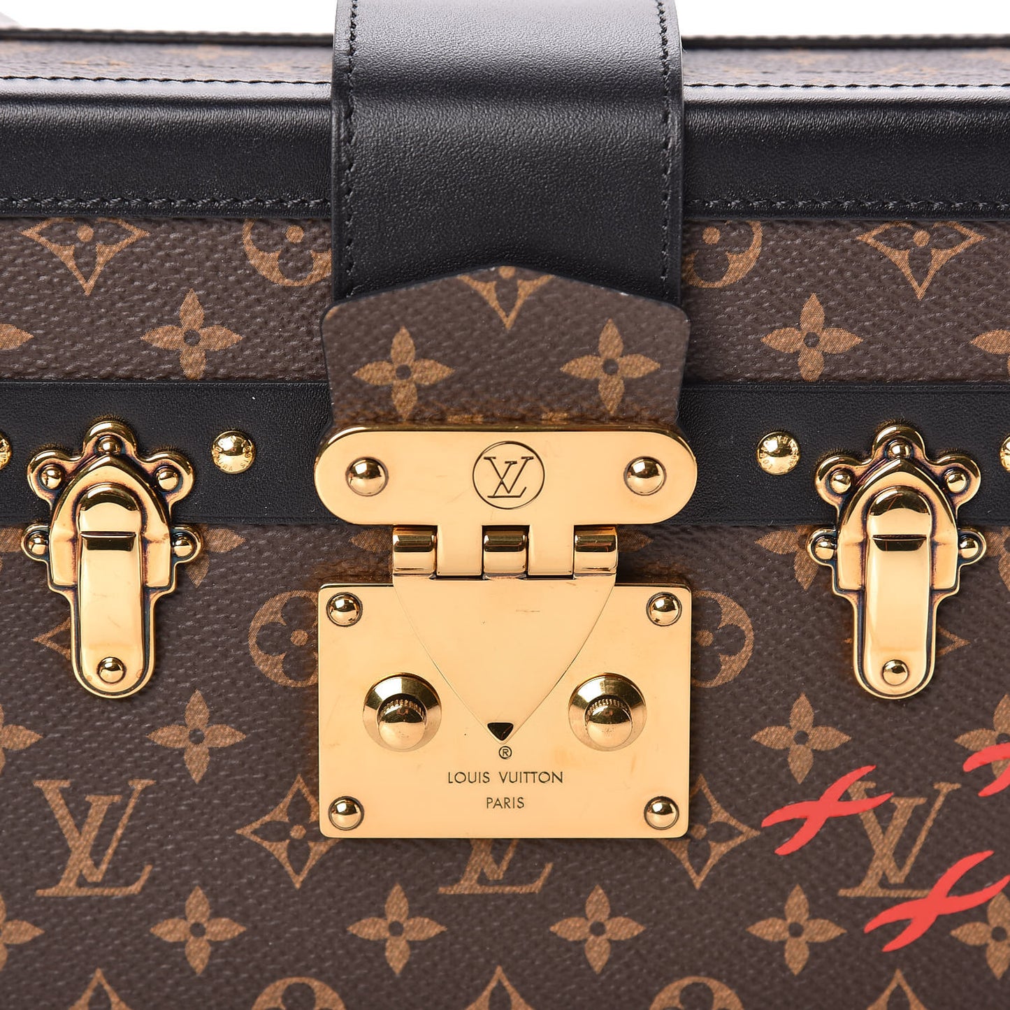 Monogram Petite Malle Black