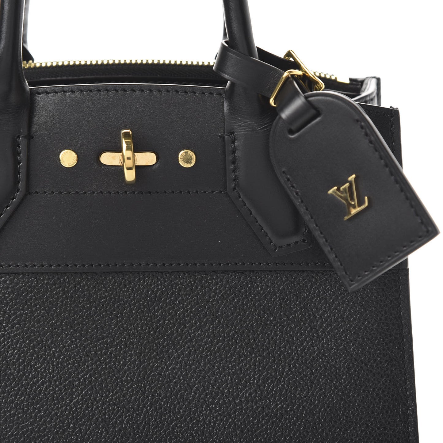 Calfskin City Steamer Mini Black