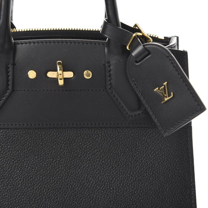 Louis Vuitton Calfskin City Steamer Mini Black 9 of 9