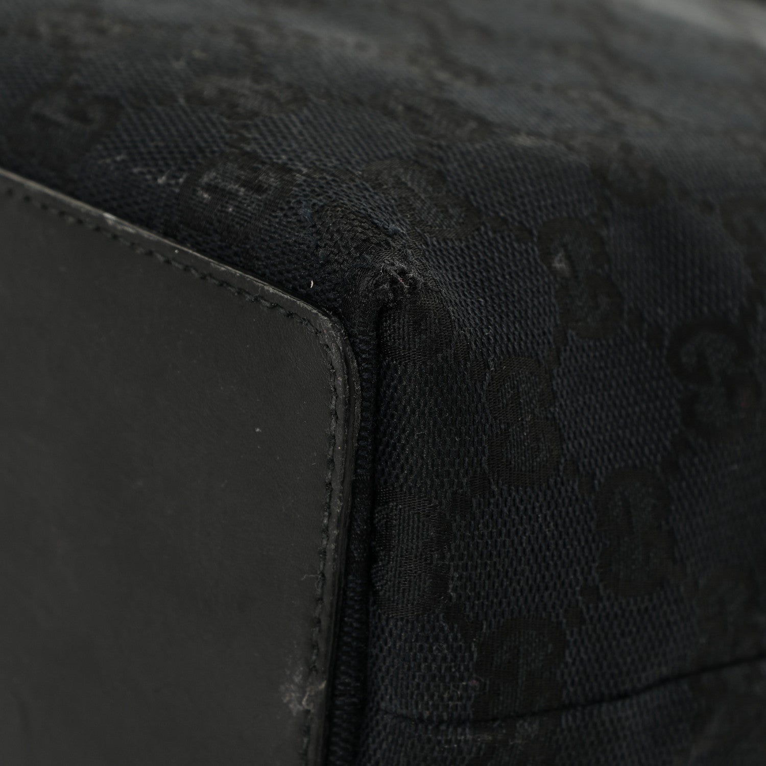 Gucci Monogram Small Bucket Tote Black 11 of 22