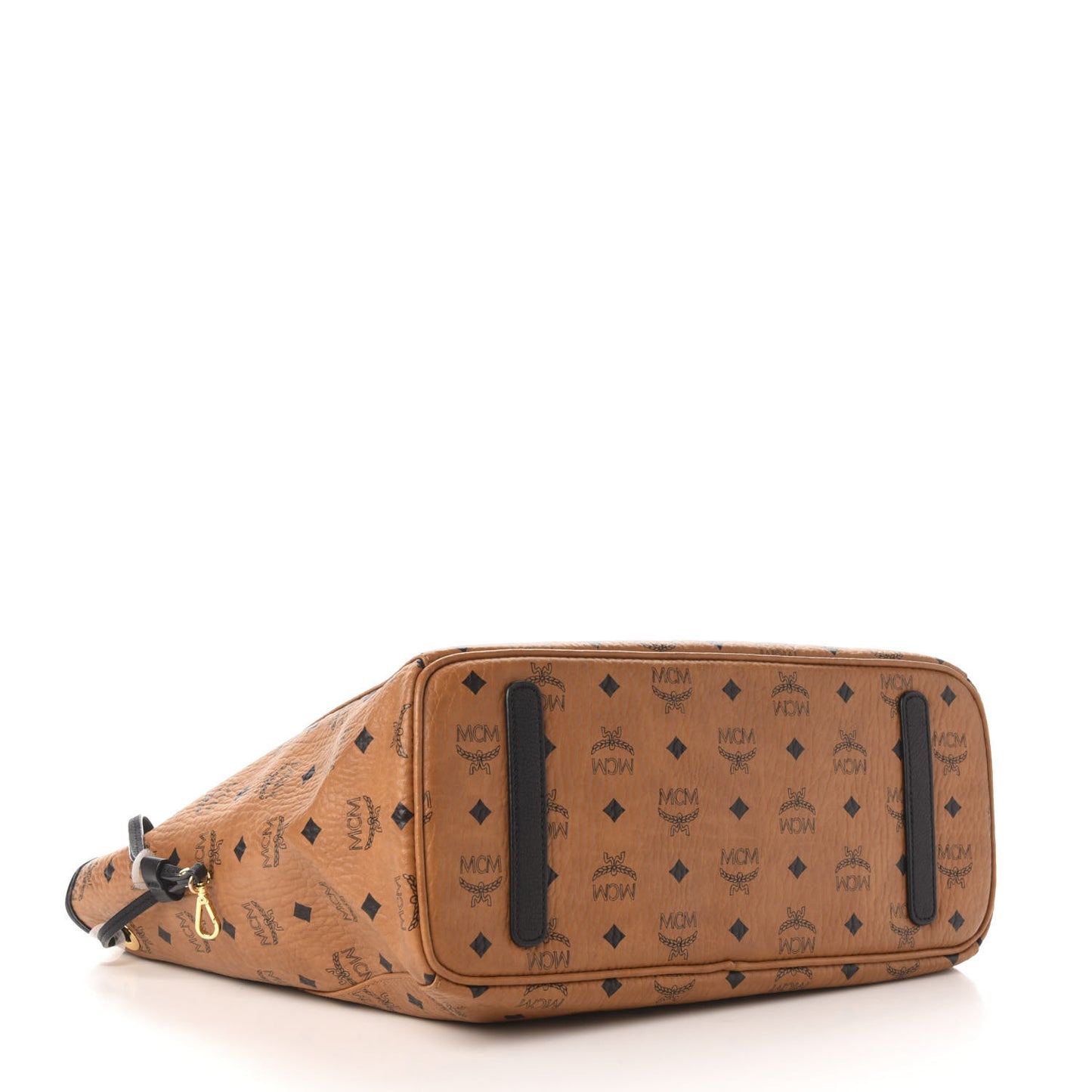 Visetos Medium Project Reversible Shopper Tote Cognac