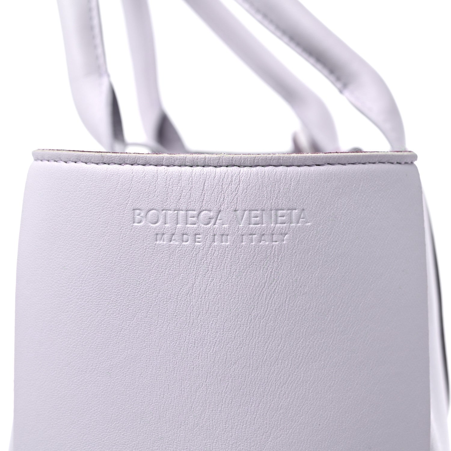 Bottega Veneta Nappa Maxi Intrecciato Small Arco Tote Mirth Washed Grape 10 of 10