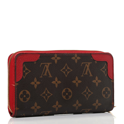 Louis Vuitton Monogram Retiro Zippy Wallet Cherry 3 of 7