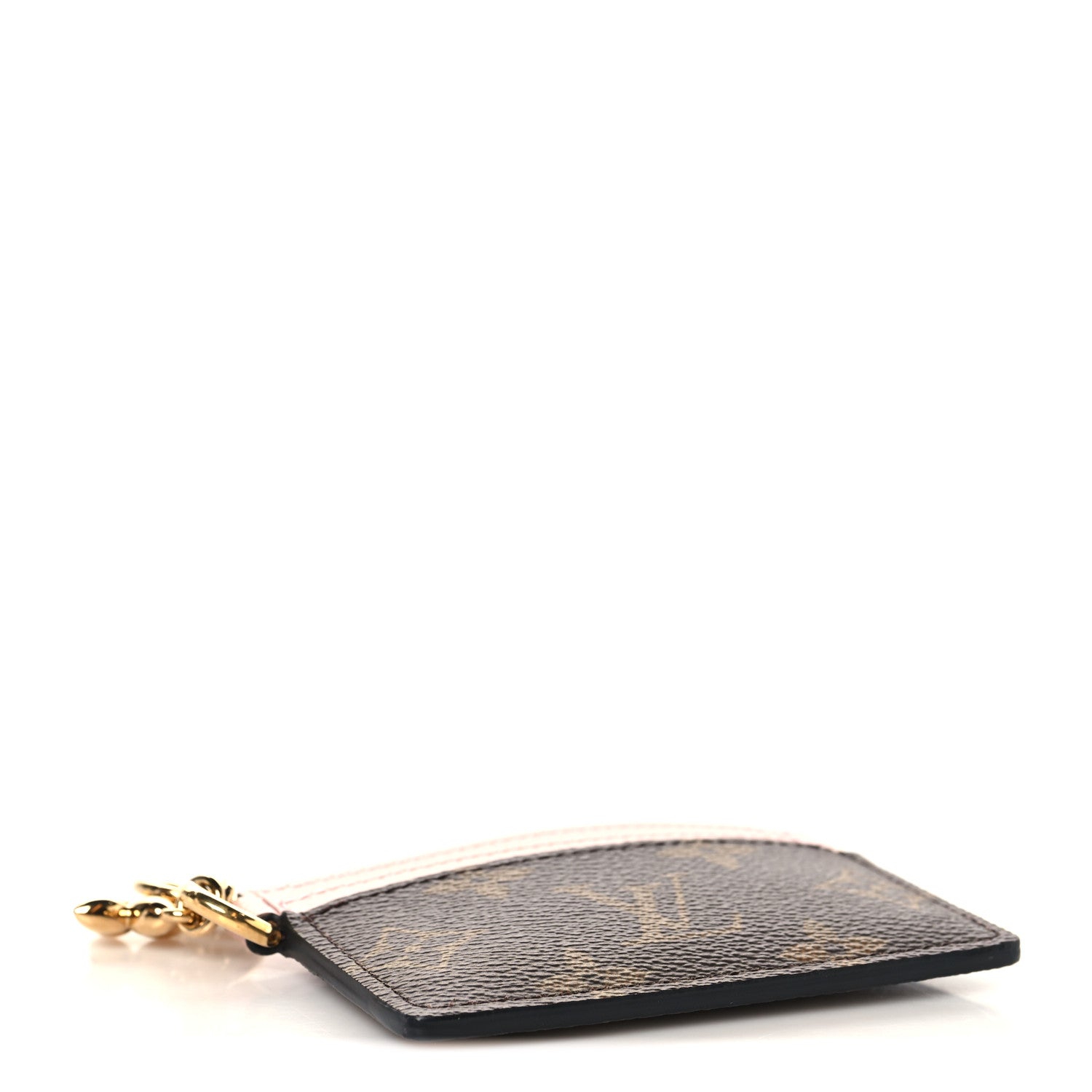 Louis Vuitton Monogram LV Charms Card Holder Rose Ballerine 4 of 6