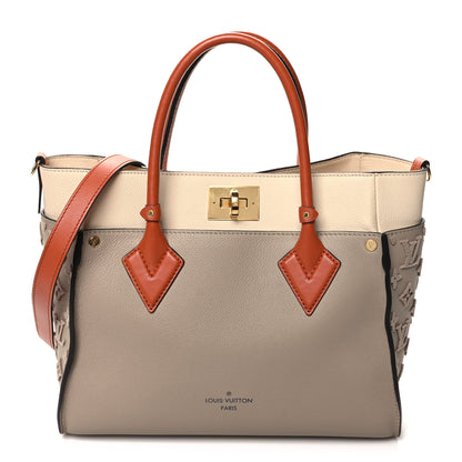Louis Vuitton Calfskin Monogram Tufting On My Side Galet 1 of 9