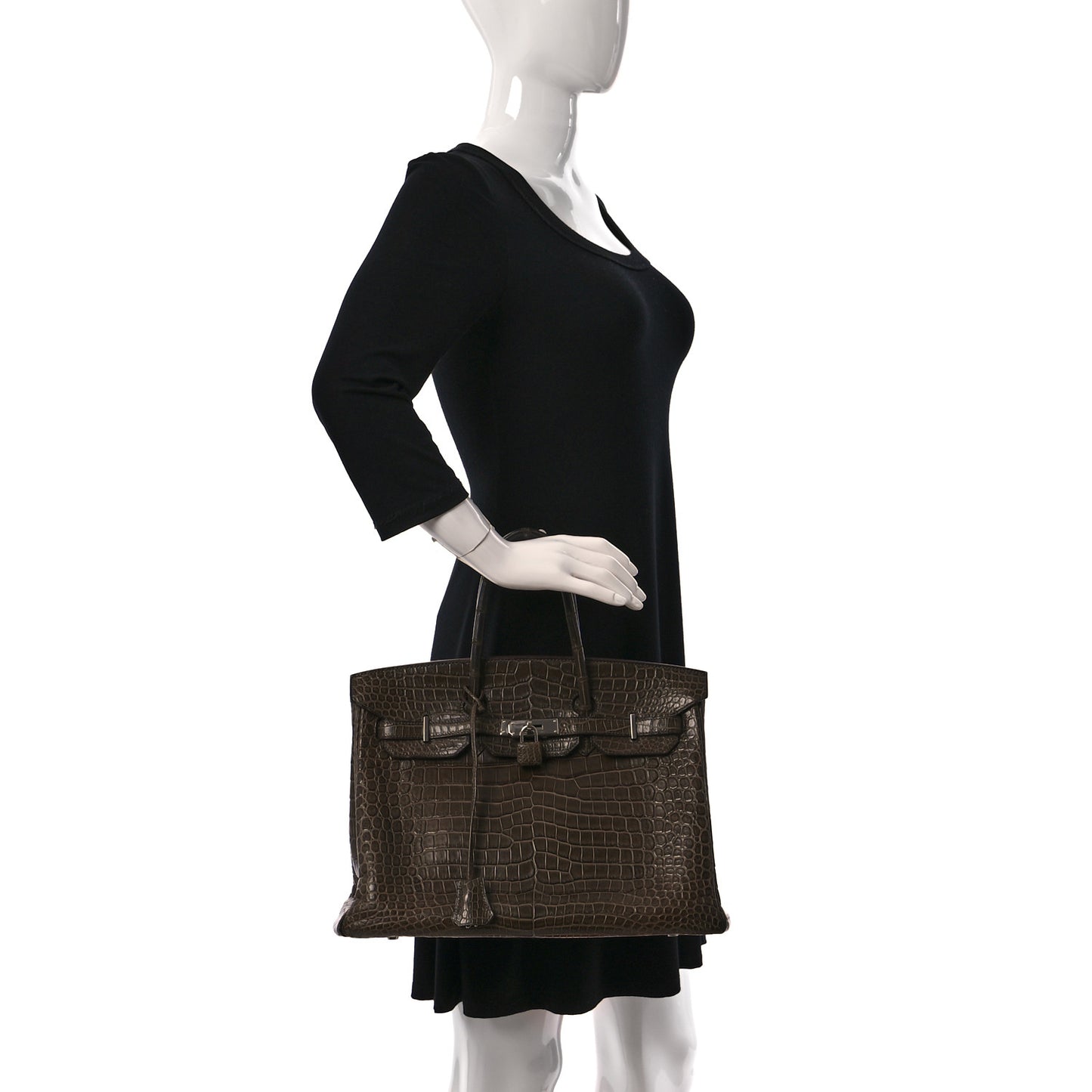Matte Porosus Crocodile Birkin 35