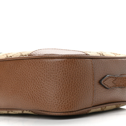 Gucci Monogram Mini Bree Messenger Bag Beige Tabacco 10 of 10