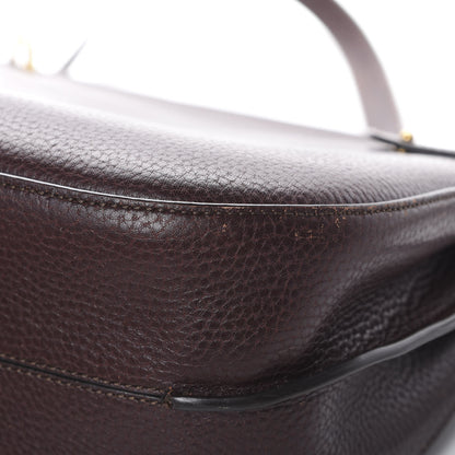 Mulberry Small Classic Grain Amberley Satchel Oxblood 10 of 20