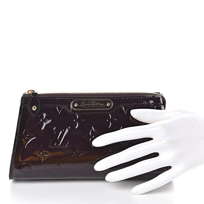 Louis Vuitton Vernis Trousse Cosmetic Pouch Amarante 2 of 5