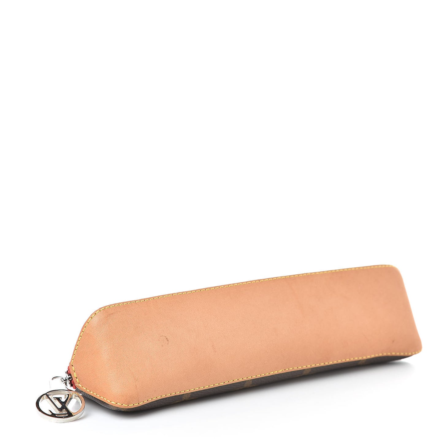 Monogram Elizabeth Pencil Pouch Red