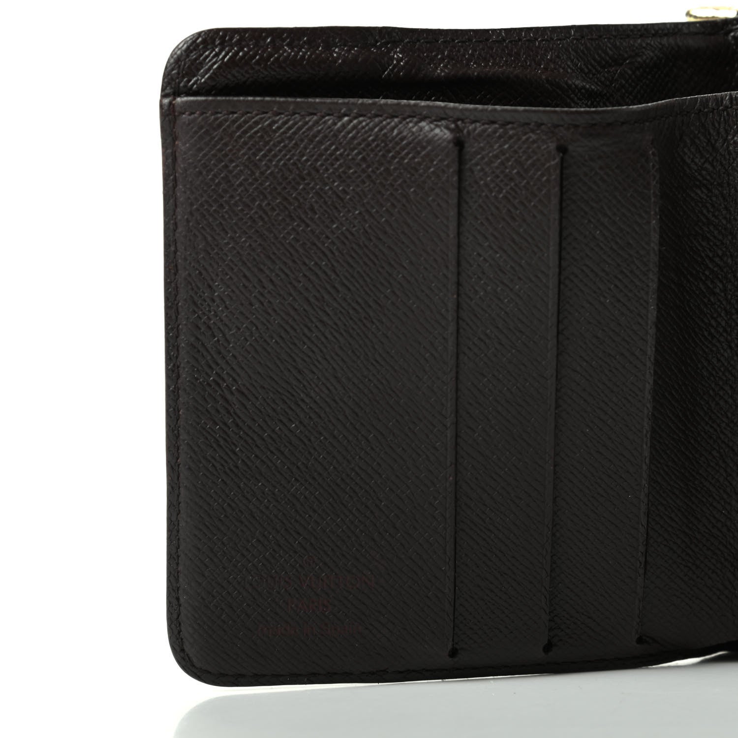 Louis Vuitton Damier Ebene Zippe Zipped Compact Wallet 6 of 7