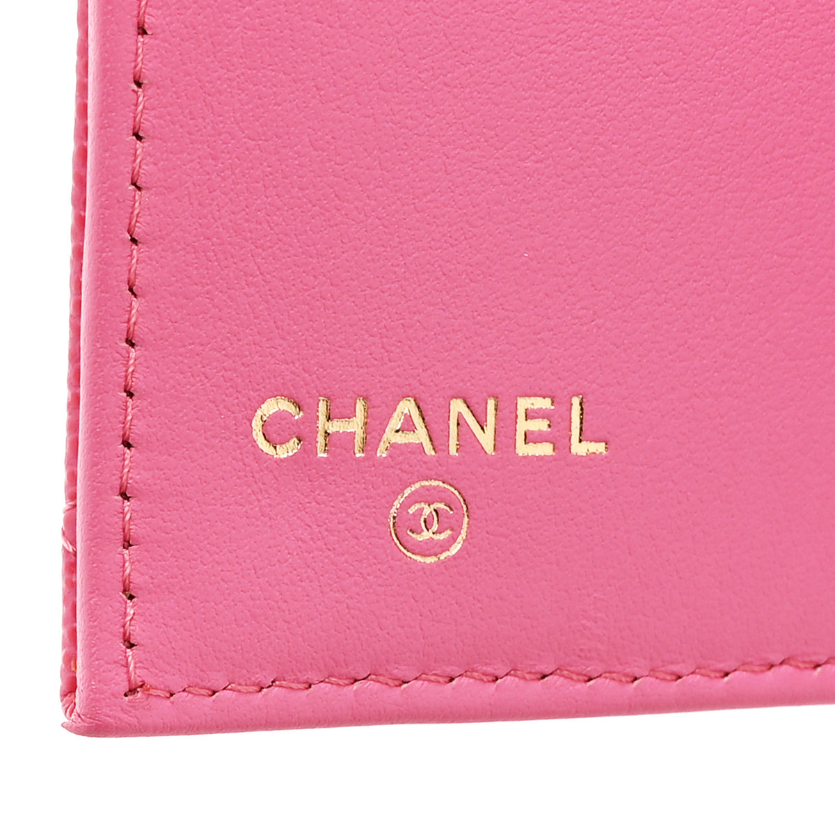 Caviar Quilted Medium Flap Wallet Pink