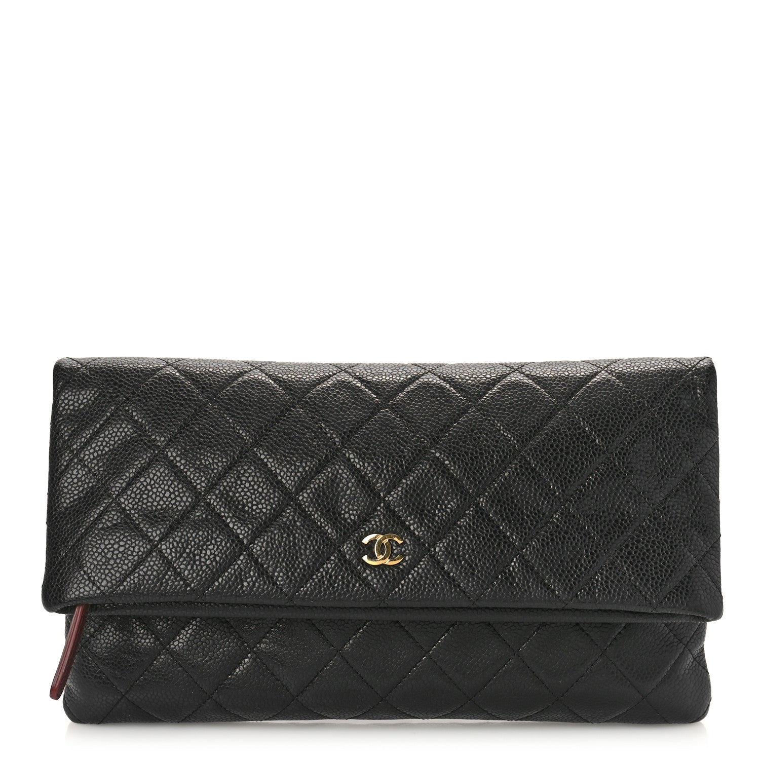 Chanel Caviar Quilted CC Beauty Clutch Black 1 of 10