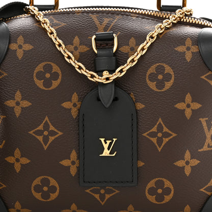 Louis Vuitton Monogram Petite Malle Souple Black 8 of 10