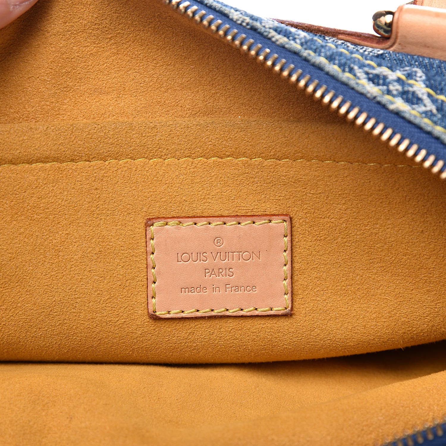Louis Vuitton Monogram Denim Neo Speedy Blue 6 of 11