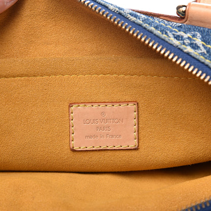 Louis Vuitton Monogram Denim Neo Speedy Blue 6 of 11