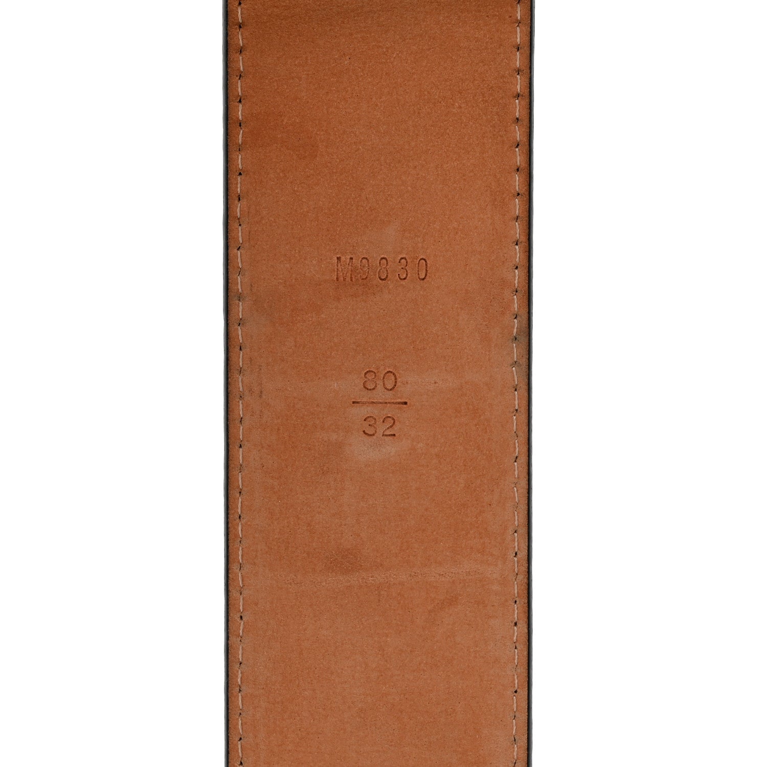 Louis Vuitton Epi Electric 40mm LV Initiales Belt 80 32 Black 3 of 8