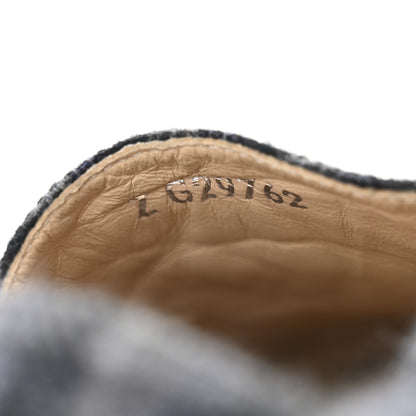 Chanel Flannel CC Espadrilles 36 Dark Grey Black 9 of 9