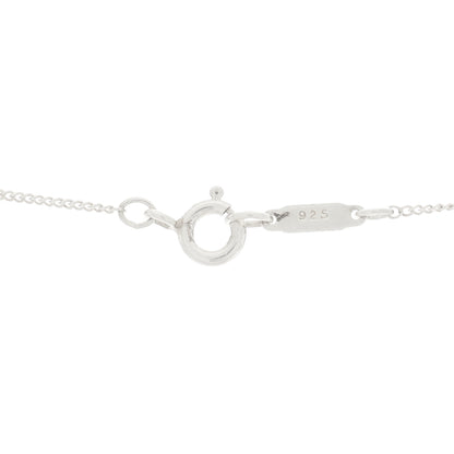 Tiffany Sterling Silver 18K Yellow Gold Bow Tie Heart Pendant Necklace 4 of 6