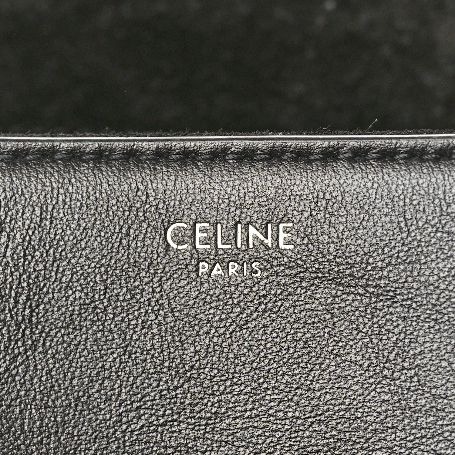 Celine Smooth Calfskin Teen Soft 16 Shoulder Bag Black 6 of 9