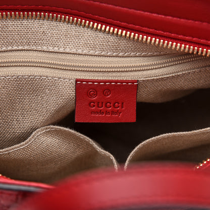 Gucci Microguccissima Small Bree Tote Red 8 of 11