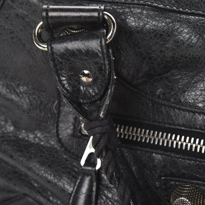 Balenciaga Agneau Giant 21 Silver Hardware Work Black 15 of 16