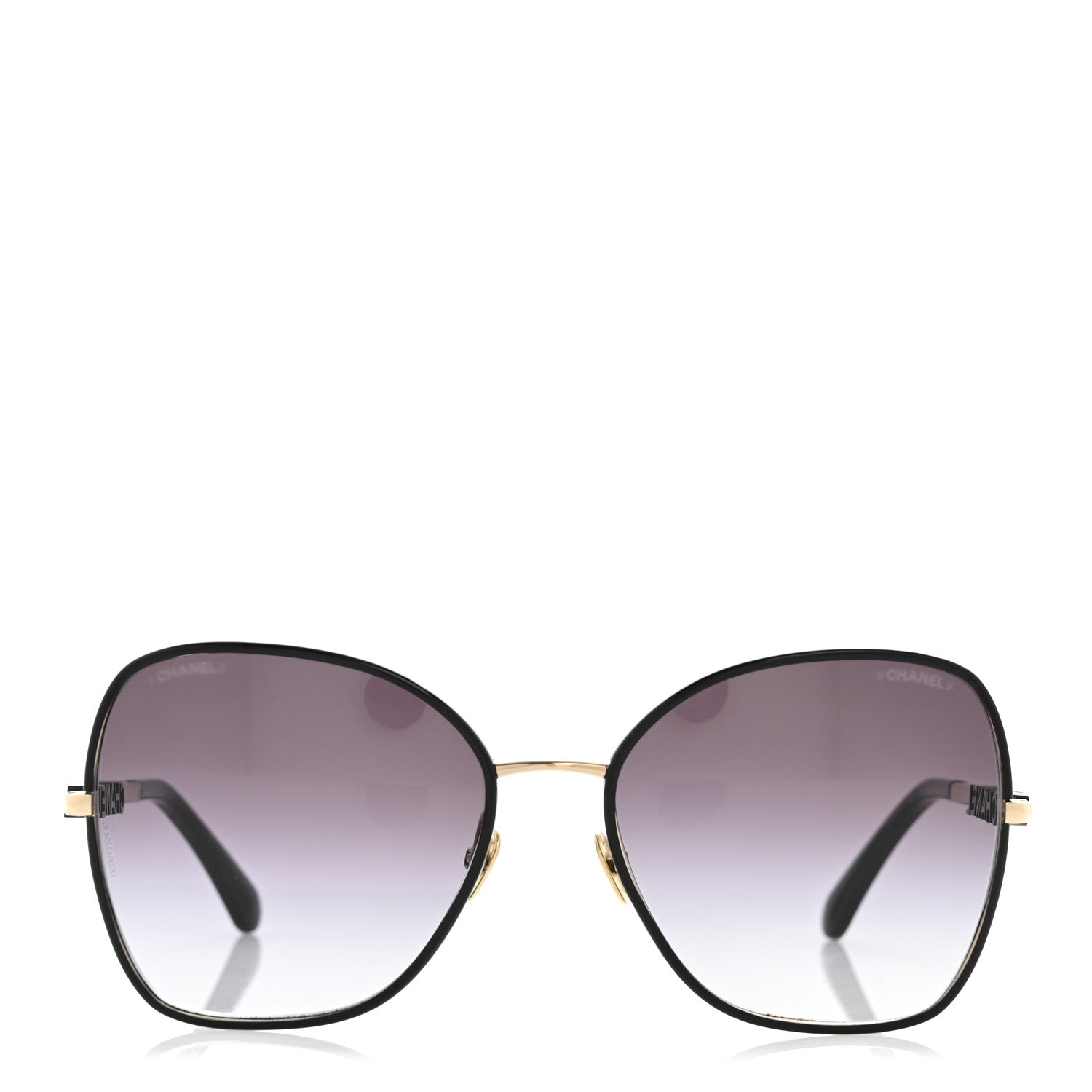 Chanel Metal Butterfly Sunglasses 4283 Black 2 of 8