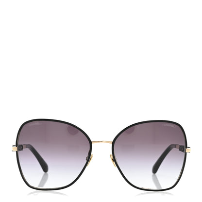 Chanel Metal Butterfly Sunglasses 4283 Black 2 of 8