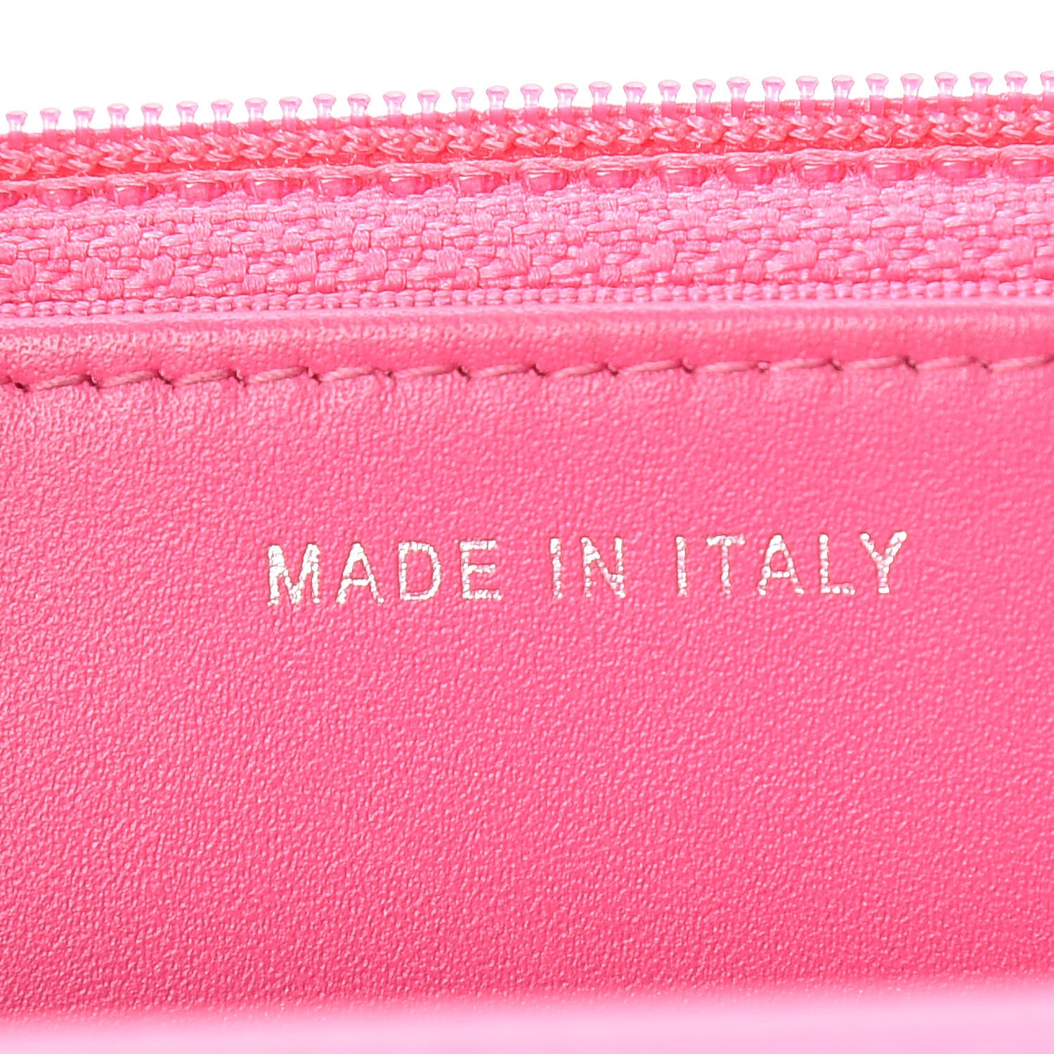 Chanel Caviar Quilted Wallet on Chain WOC Pink 9 of 13