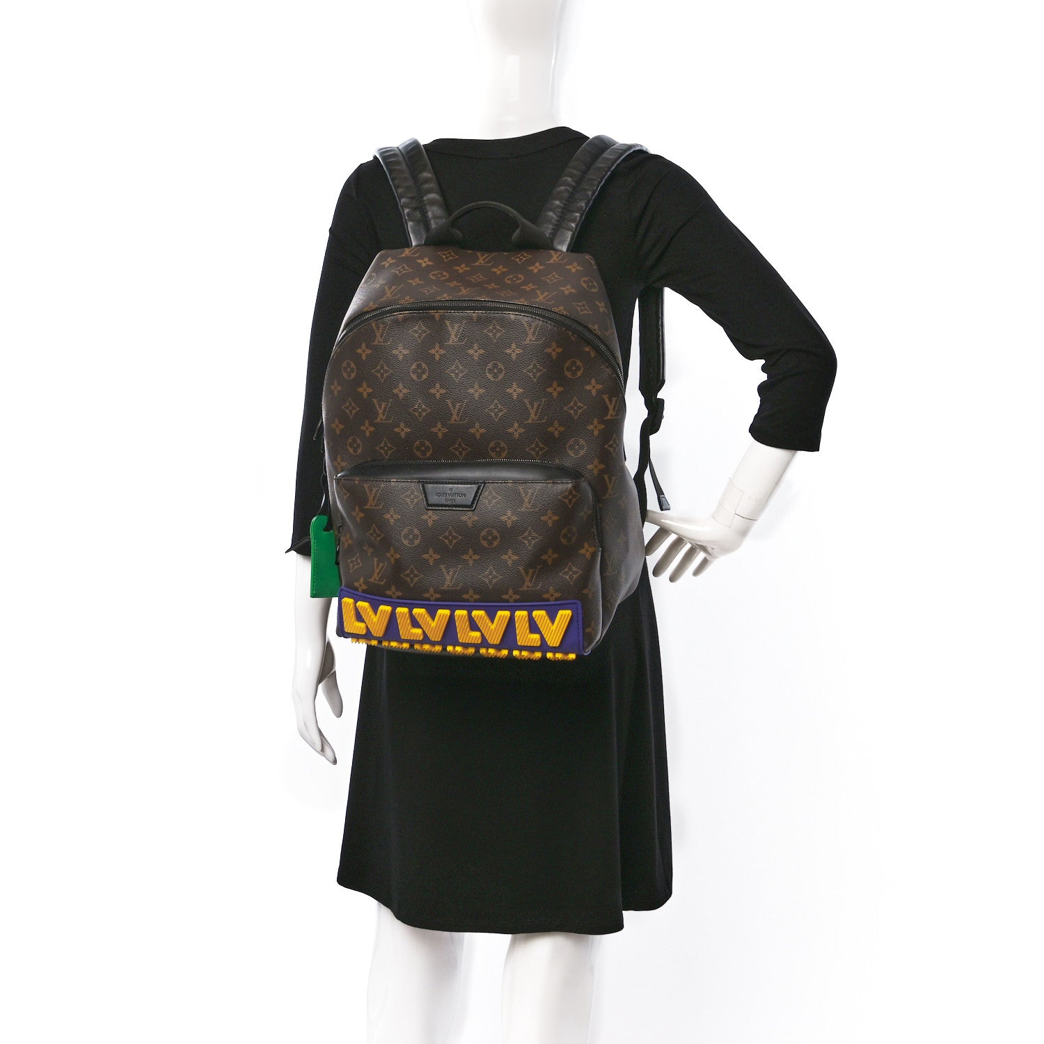 Louis Vuitton Monogram LV Rubber Discovery Backpack Multicolor 2 of 7