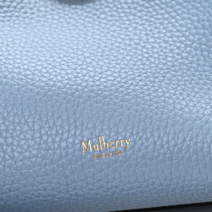Mulberry Heavy Grain Small Iris Tote Blue 6 of 9