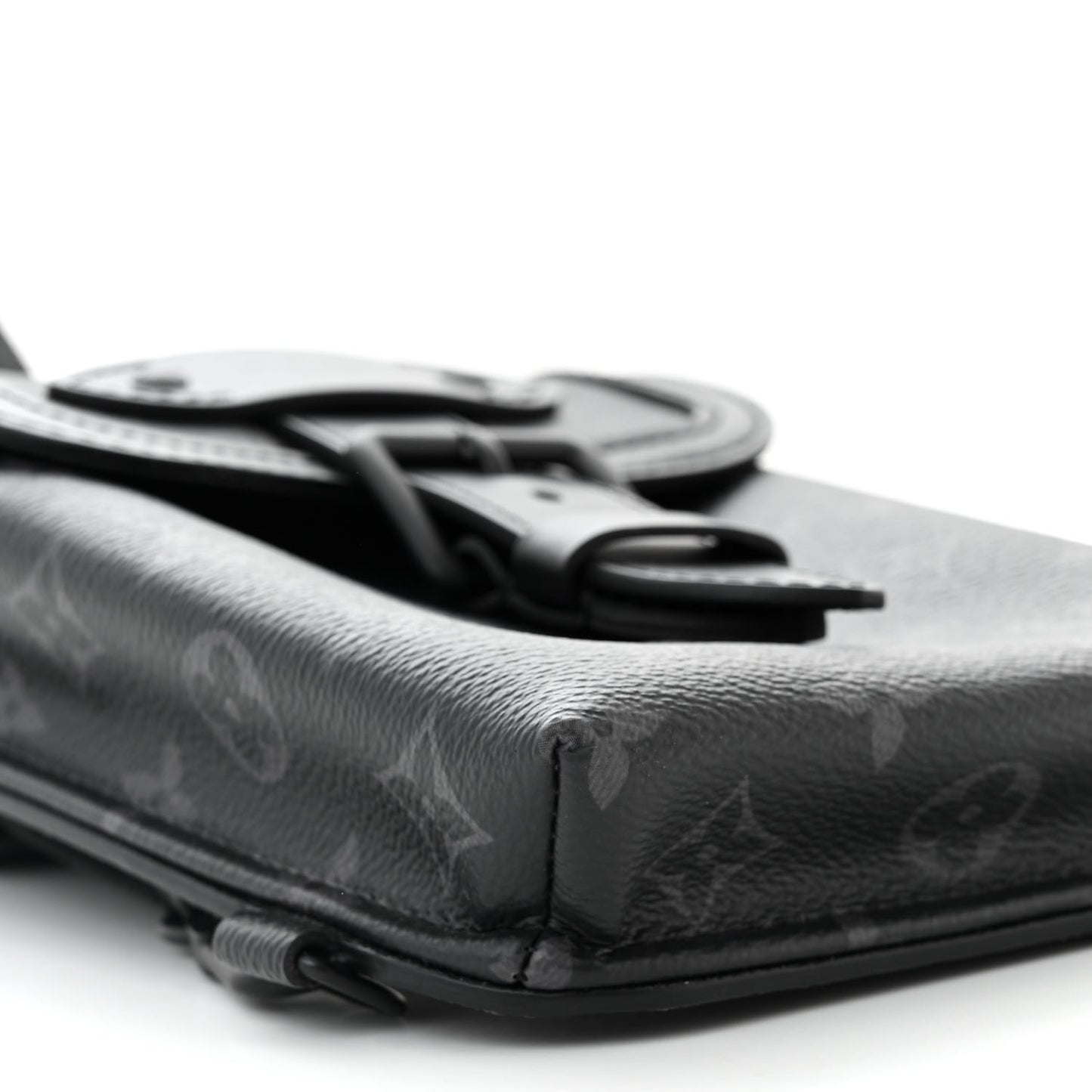 Monogram Eclipse Saumur Slingbag Black