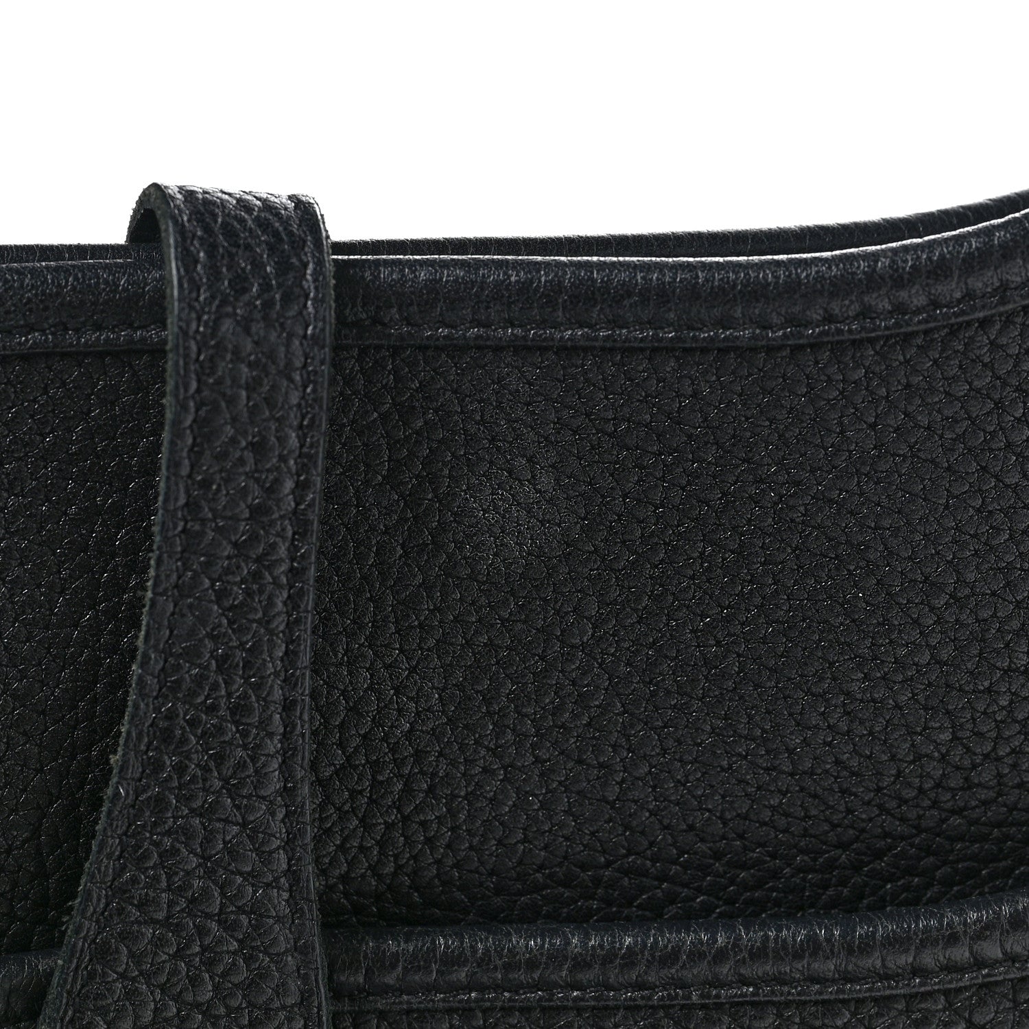 Hermes Taurillon Clemence Evelyne III GM Black 8 of 8