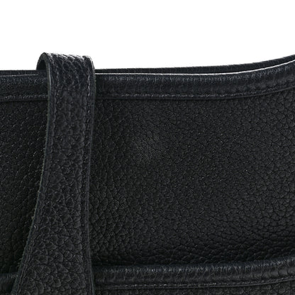 Hermes Taurillon Clemence Evelyne III GM Black 8 of 8