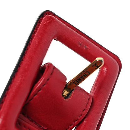 Chanel Lambskin Quilted Flap Waist Belt Bag 75 30 Red 17 of 17