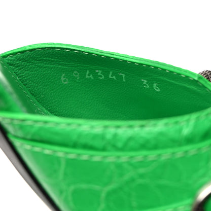 Balenciaga Agneau Arena Cagole 50mm Slide Sandals 36 Vivd Green 8 of 10