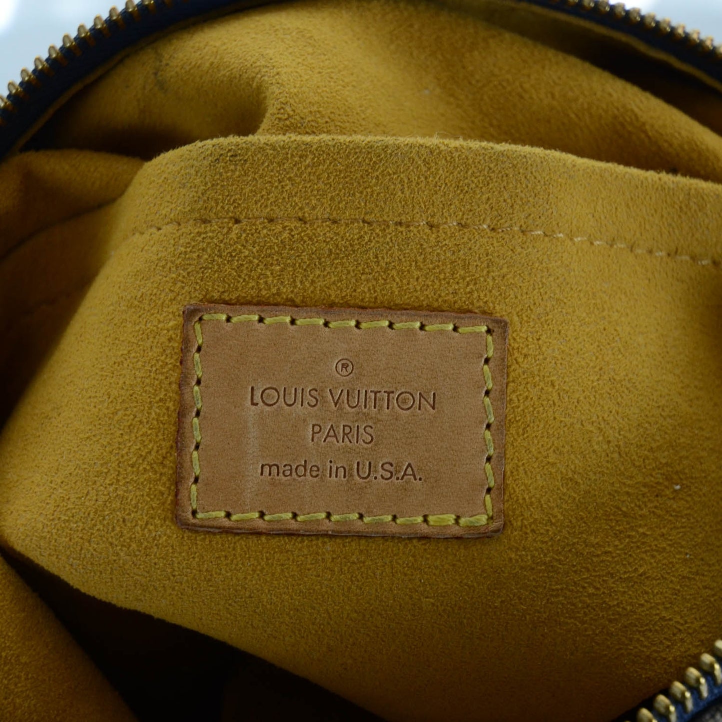 Monogram Denim Baggy PM Blue