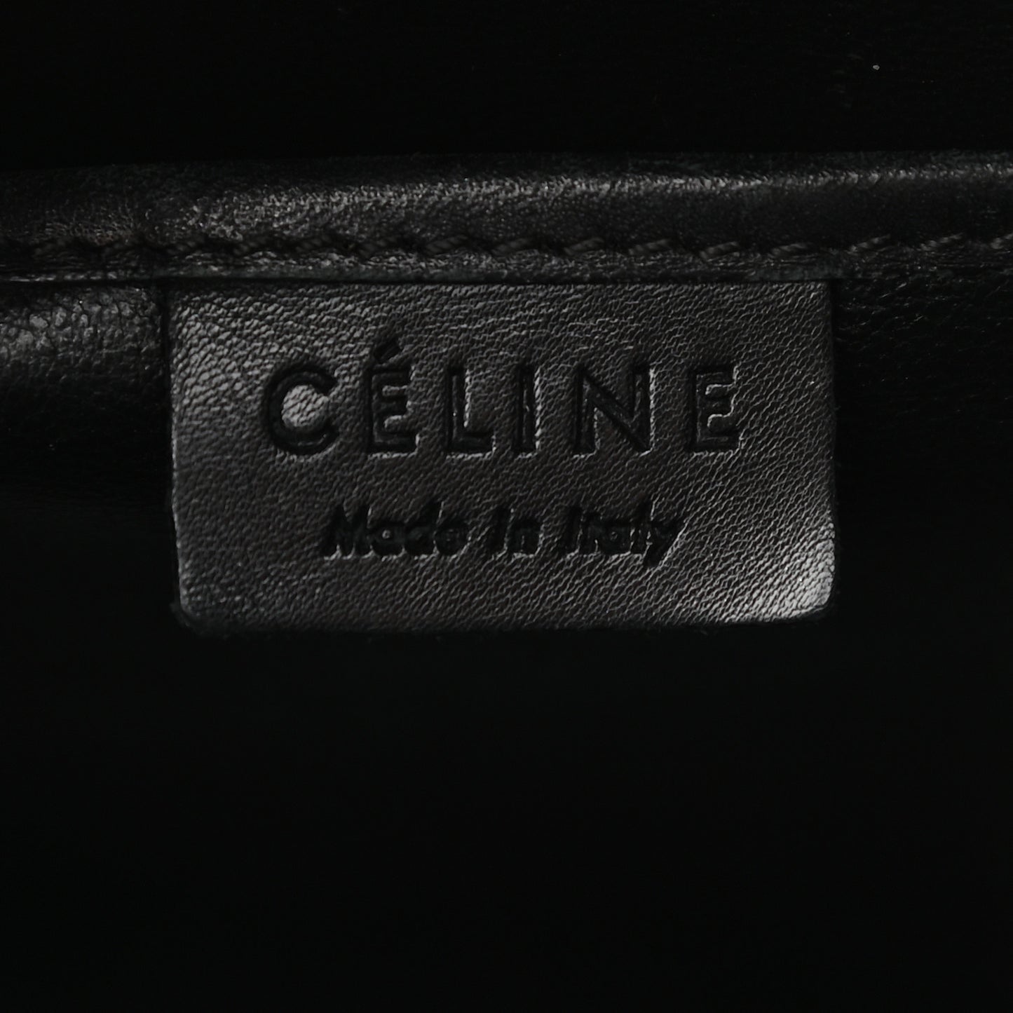 Canvas Smooth Calfskin Nano Tri-Color Luggage Navy Blue