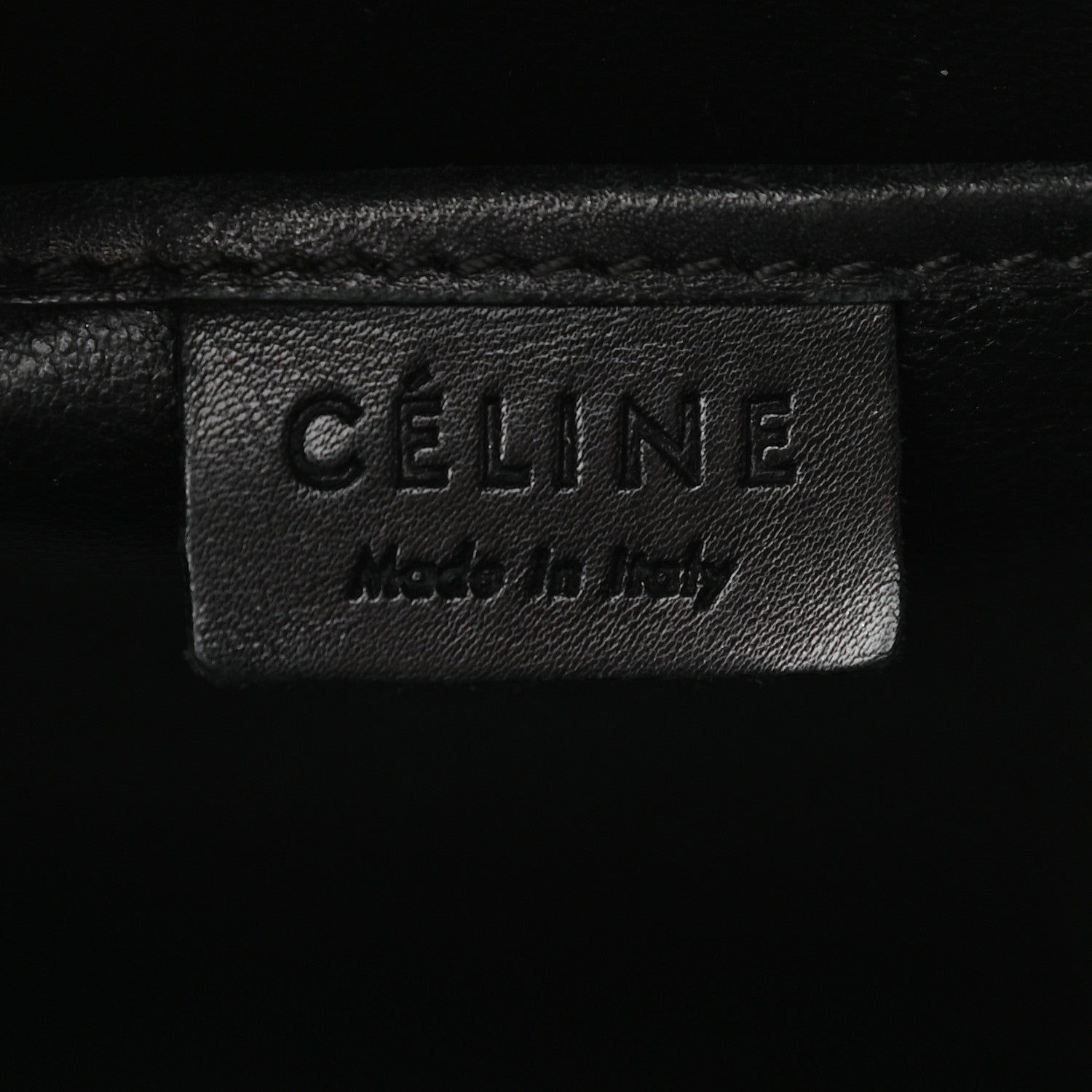 Celine Canvas Smooth Calfskin Nano Tri-Color Luggage Navy Blue 6 of 11