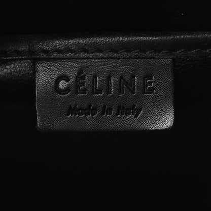 Celine Canvas Smooth Calfskin Nano Tri-Color Luggage Navy Blue 6 of 11