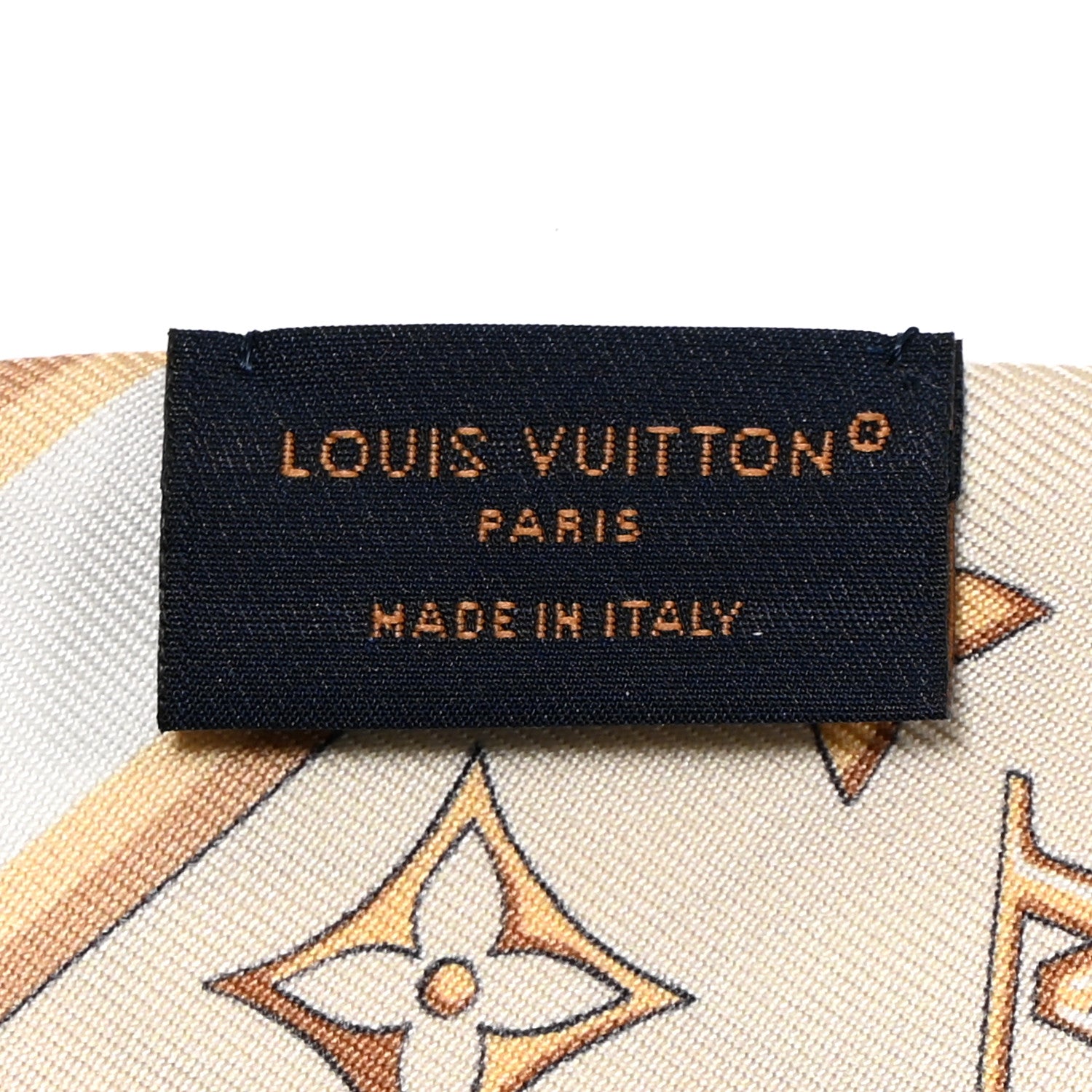 Louis Vuitton Silk Louisette BB Bandeau Gold 3 of 10