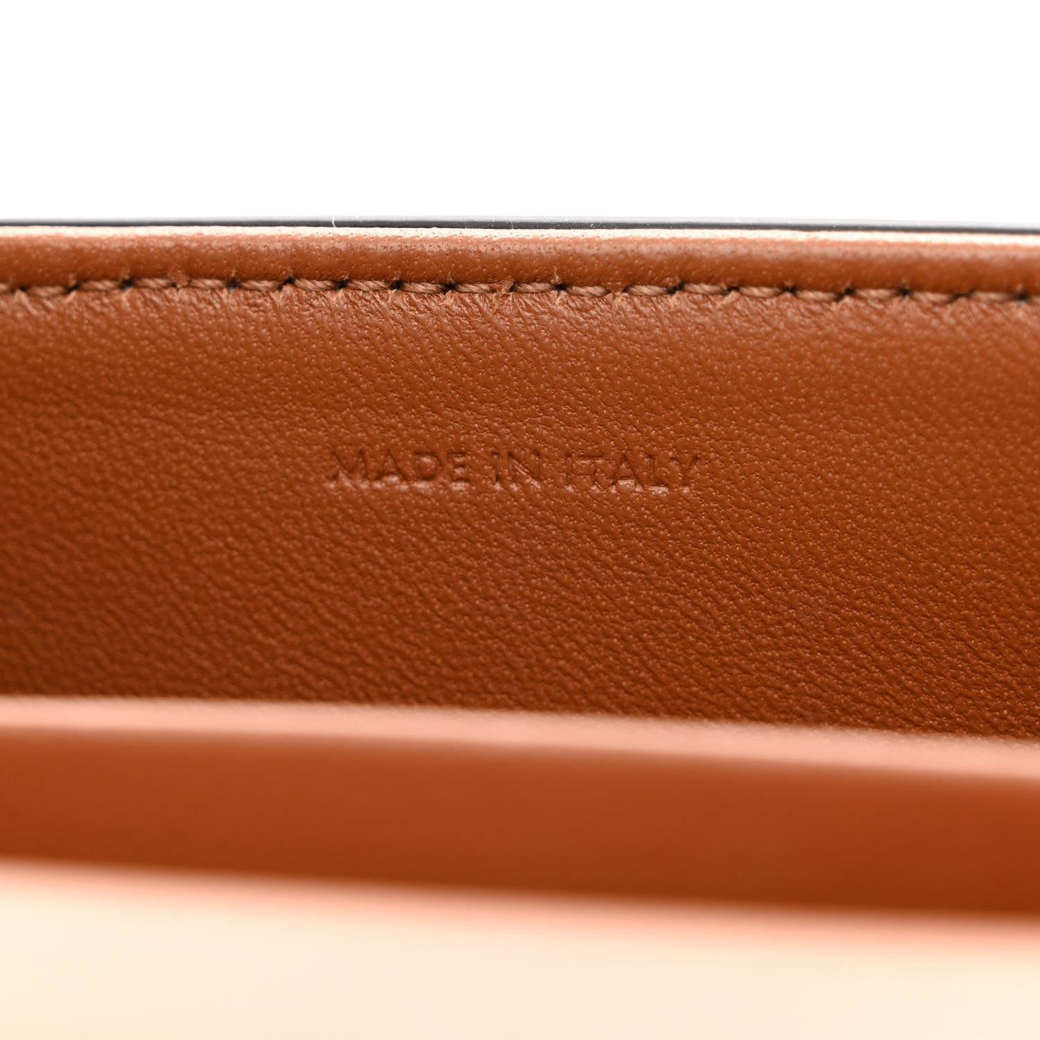 Celine Natural Calfskin Triomphe Shoulder Bag Tan 8 of 13