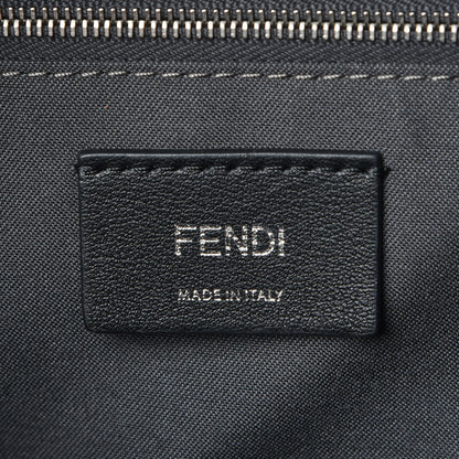 Fendi Vitello Dolce Flowerland Studded Mini Backpack Grigio Polvere Multicolor 6 of 7