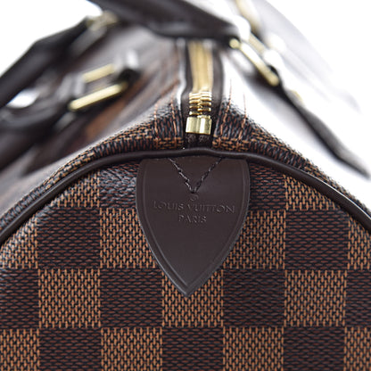Louis Vuitton Damier Ebene Speedy 35 8 of 11