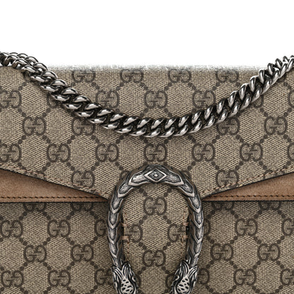 Gucci GG Supreme Monogram Small Dionysus Shoulder Bag Taupe 8 of 11