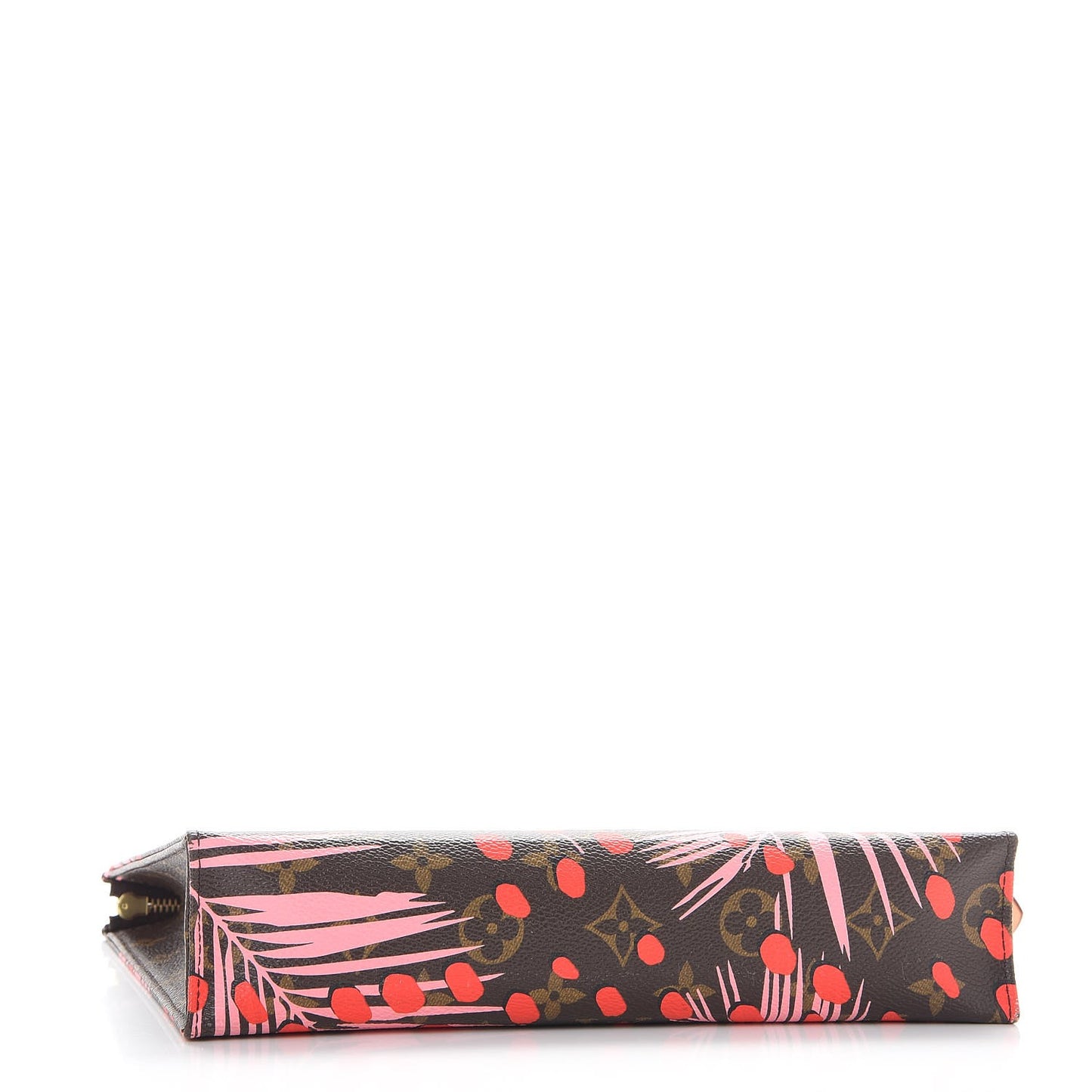 Monogram Jungle Dots Toiletry Pouch 26 Sugar Pink Poppy