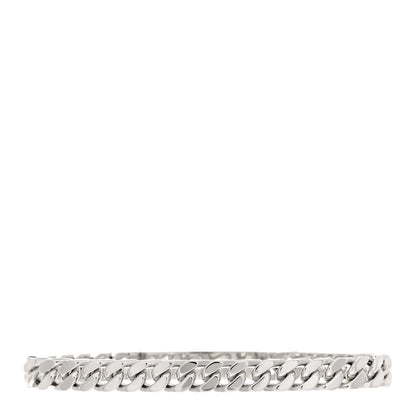 Hermes Sterling Silver TPM Kelly Gourmette Bracelet ST 2 of 3